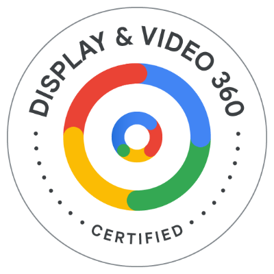 Display & Video 360 Certified